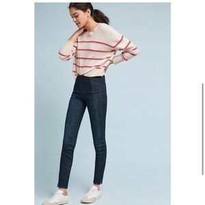 Pilcro High-Rise Ankle Denim Leggings